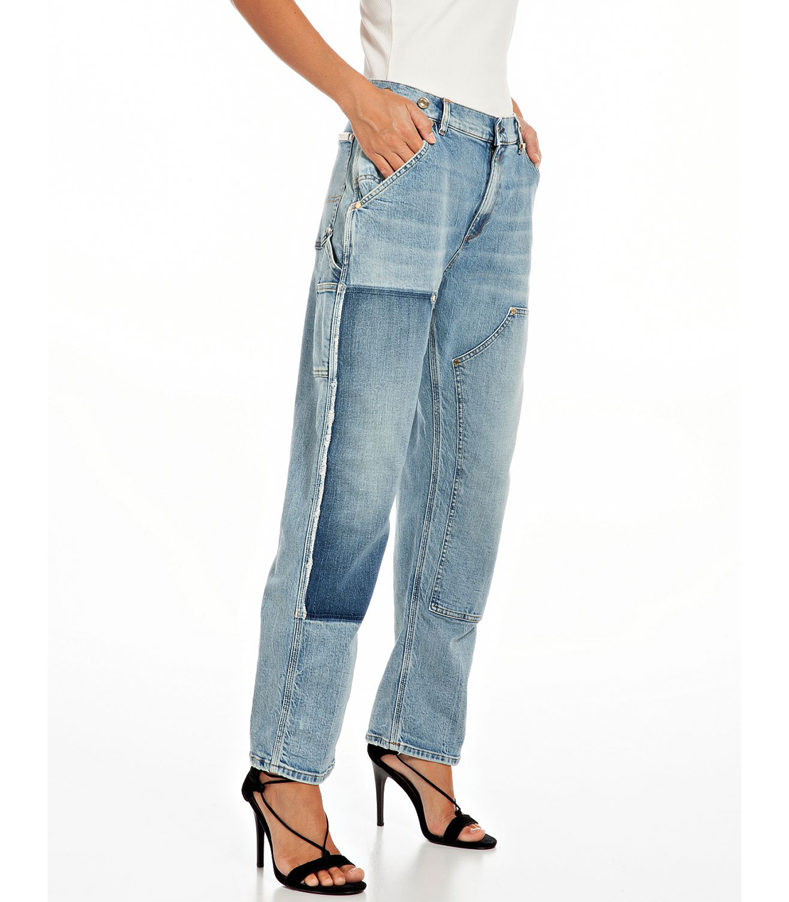 ワークフィットATELIER ストレッチデニム 詳細画像 ライトブルー 3